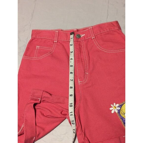 Vtg 1997 Warner Brothers Looney Tunes Tweety Bird Pink Shorts Girls Size 12 - Picture 13 of 16